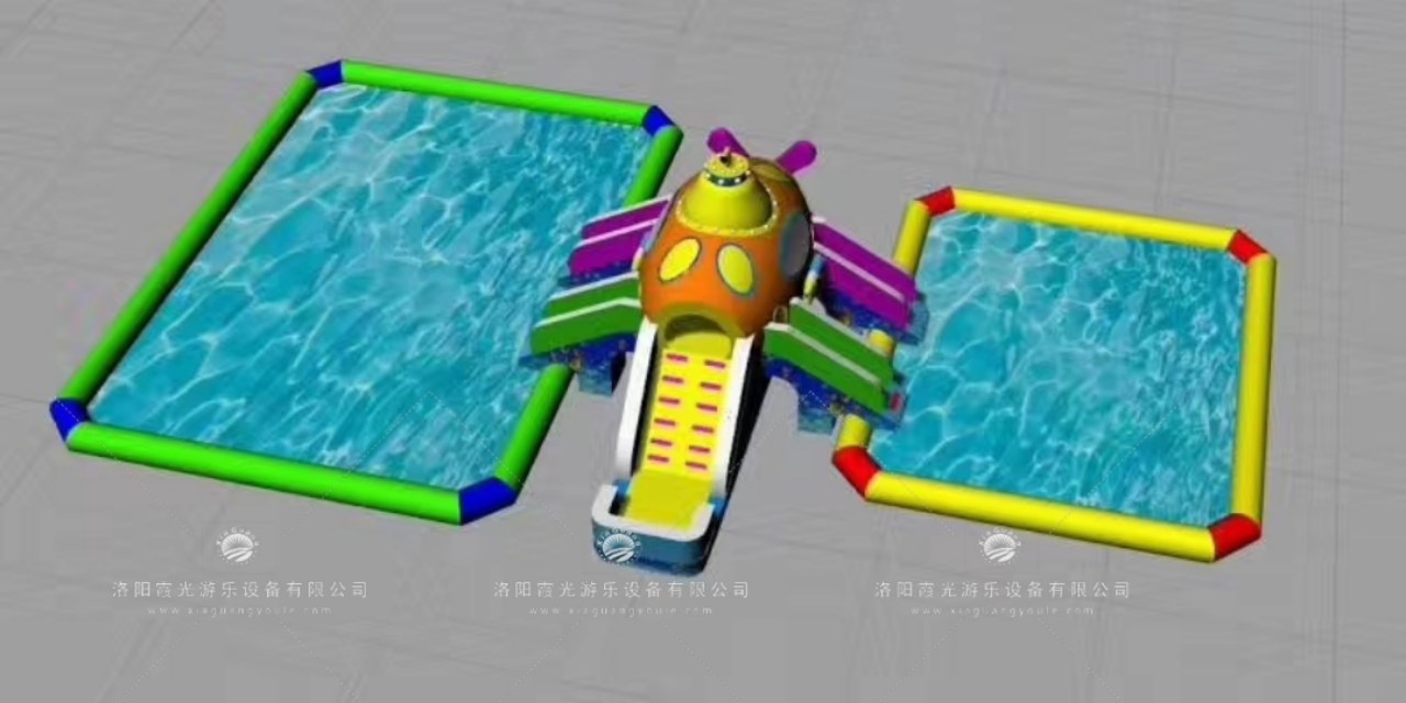 襄阳深海潜艇儿童乐园充气游泳池